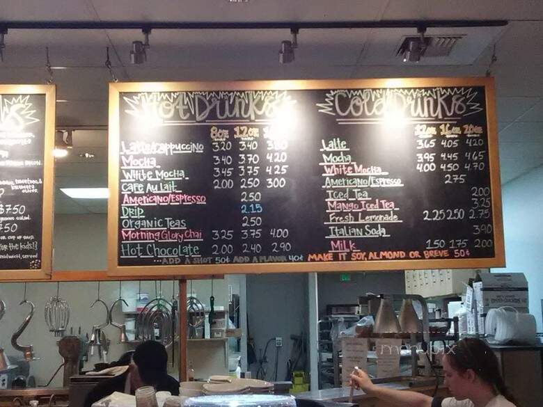 Honey Bear Bakery - Lake Forest Park, WA menu_pic