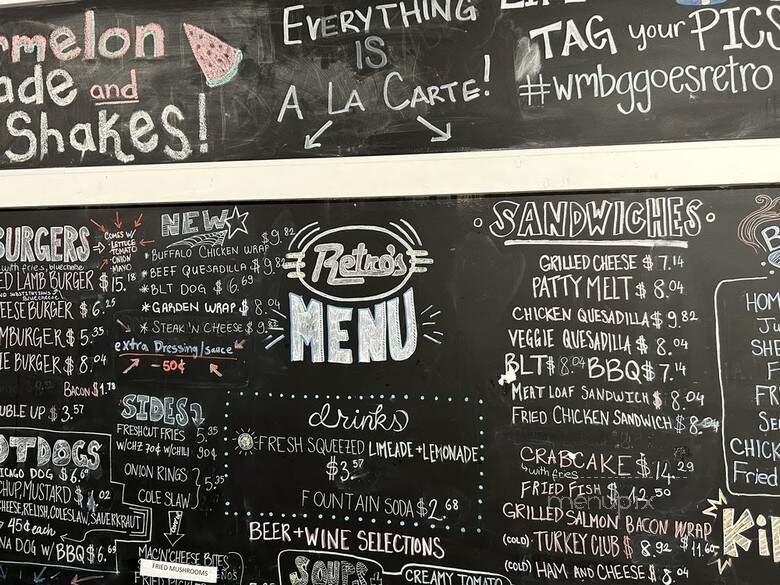 Retro's Good Eats - Williamsburg, VA