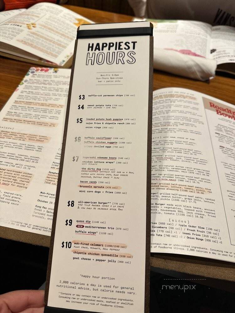 Lazy Dog Cafe - Orange, CA menu_pic