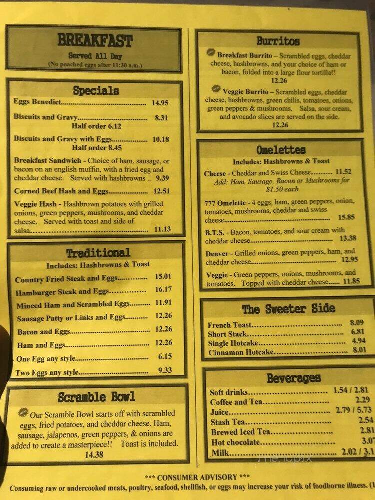 Fall City Roadhouse - Fall City, WA menu_pic