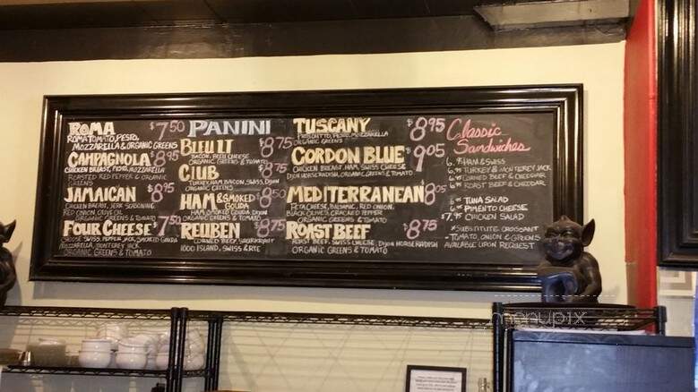 Berea Coffee and Tea - Berea, KY menu_pic