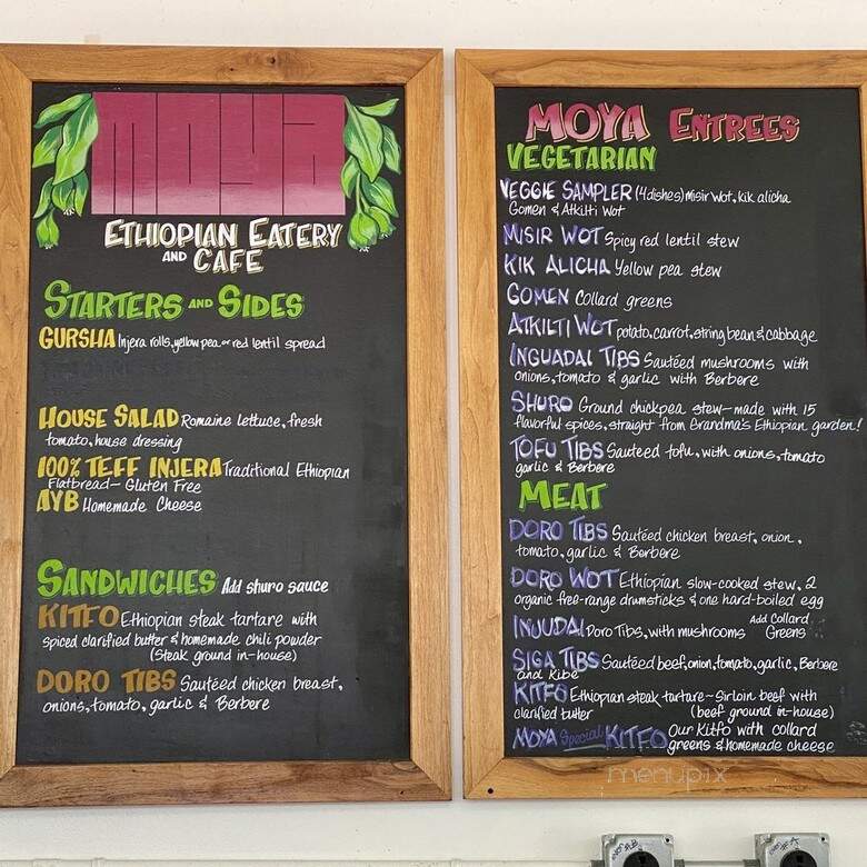 Moya - San Francisco, CA menu_pic