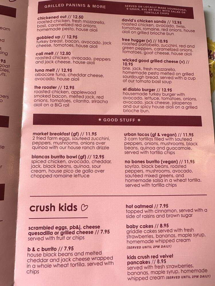 Crushcafe - Santa Barbara, CA