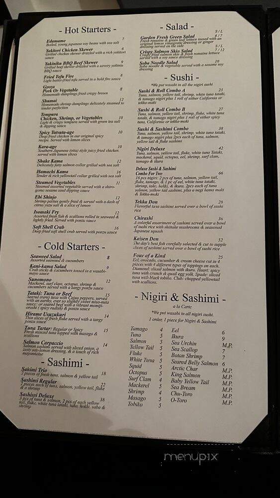 Torigo Japanese Restaurant - Floral Park, NY menu_pic