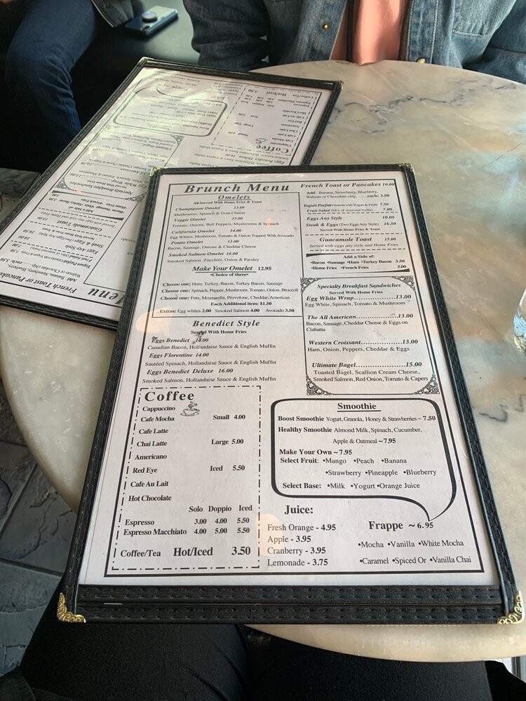 Cafe Mocha - New York, NY menu_pic