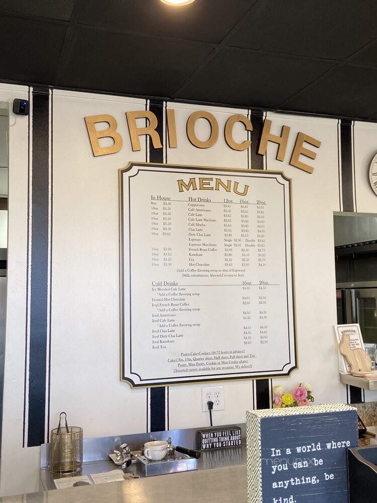Brioche - Montebello, CA menu_pic