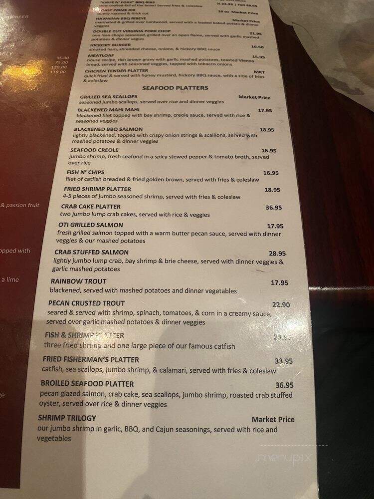 The New Olde Towne Inn - Upper Marlboro, MD menu_pic