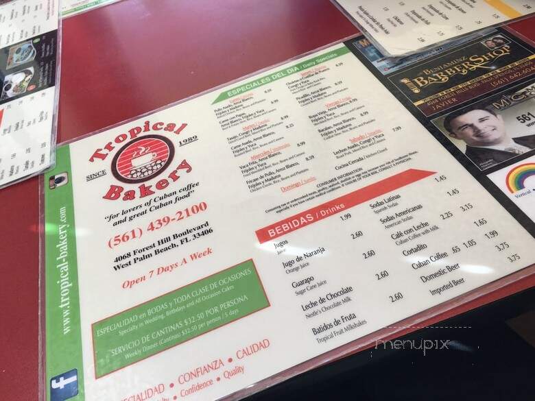 Tropical Bakery & Cafeteria - Palm Springs, FL