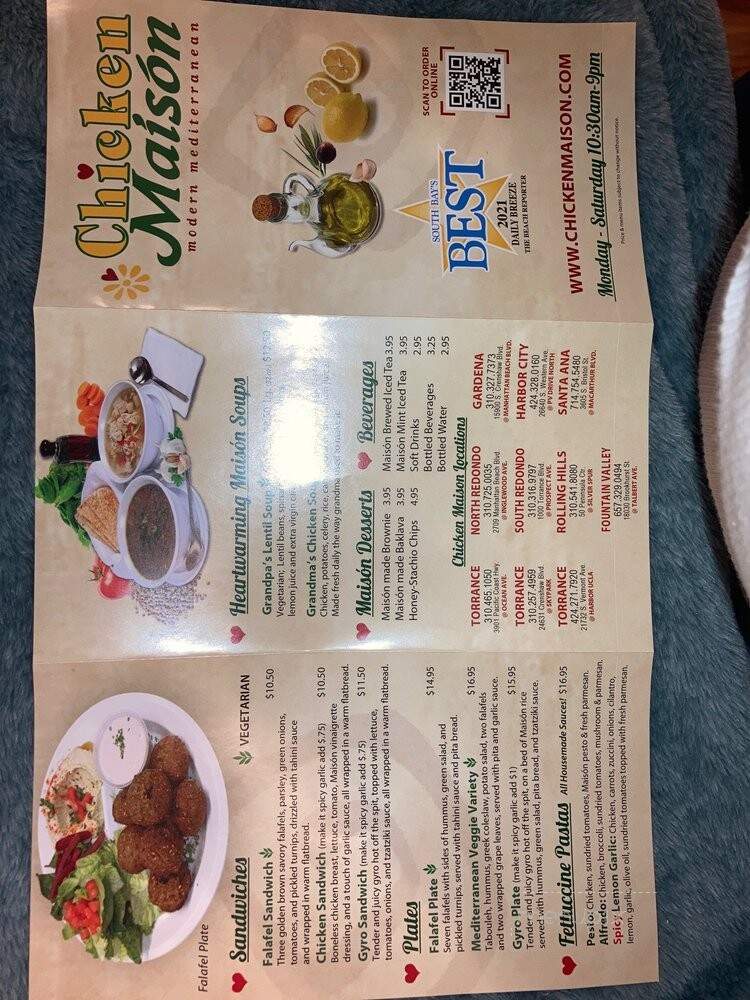 Papa's Cafe - Torrance, CA menu_pic