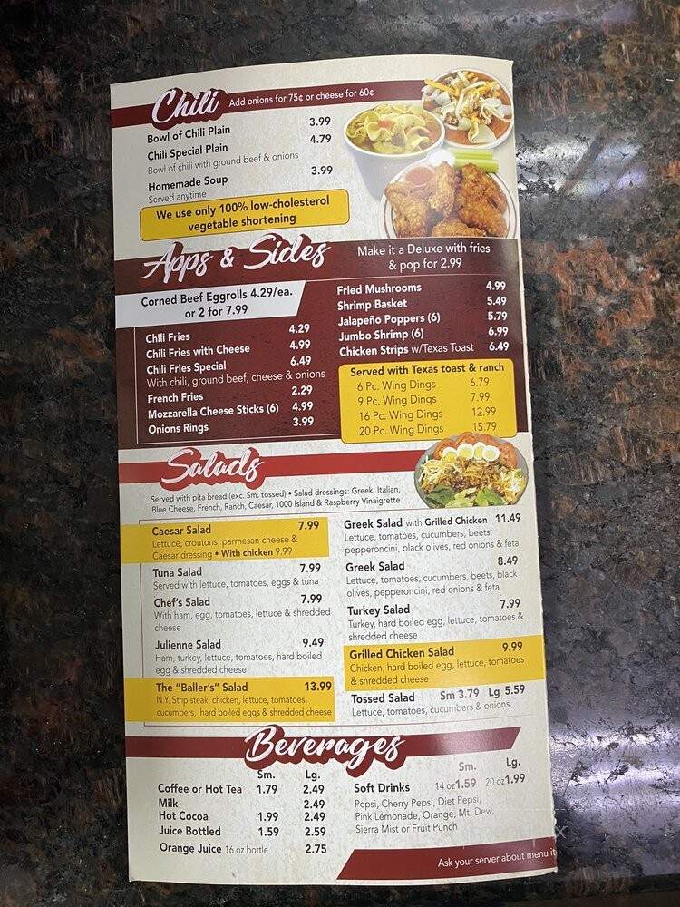 L George's Coney Island - Detroit, MI menu_pic