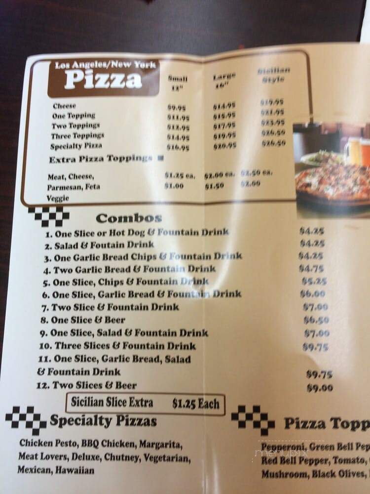 Los Angeles New York Pizza - Los Angeles, CA menu_pic