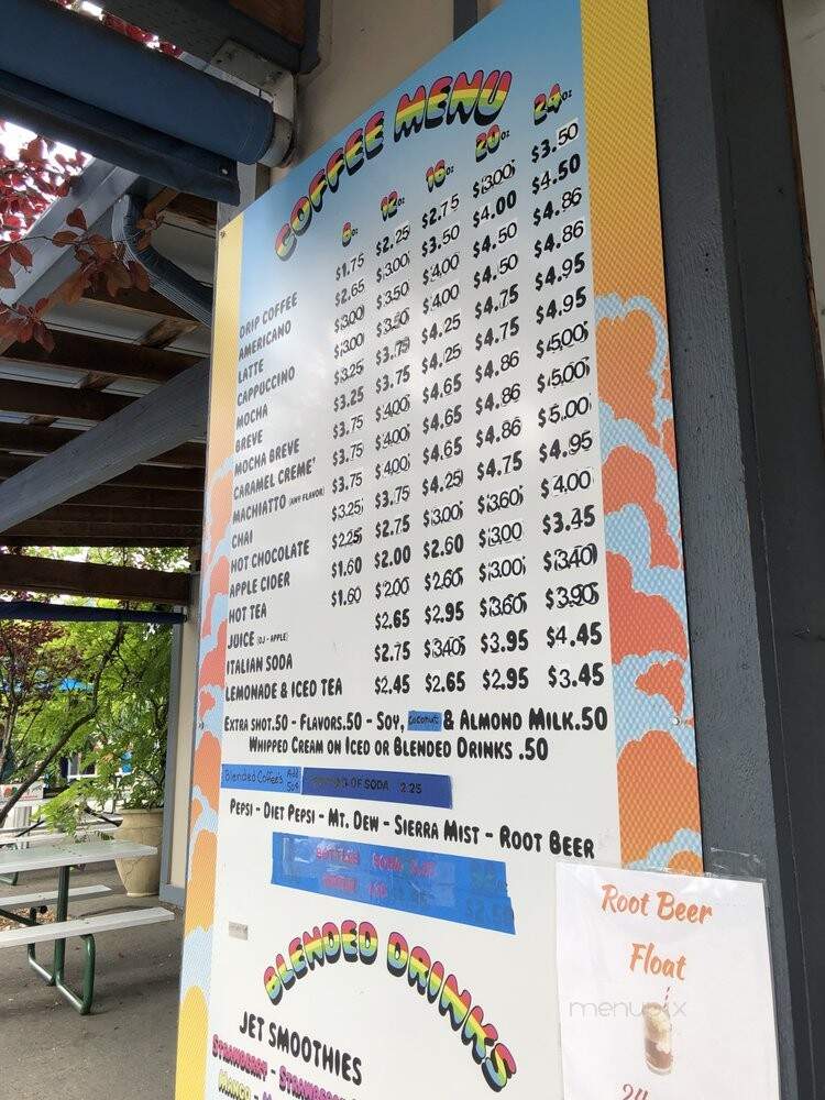 Heyday Cafe - Olympia, WA menu_pic