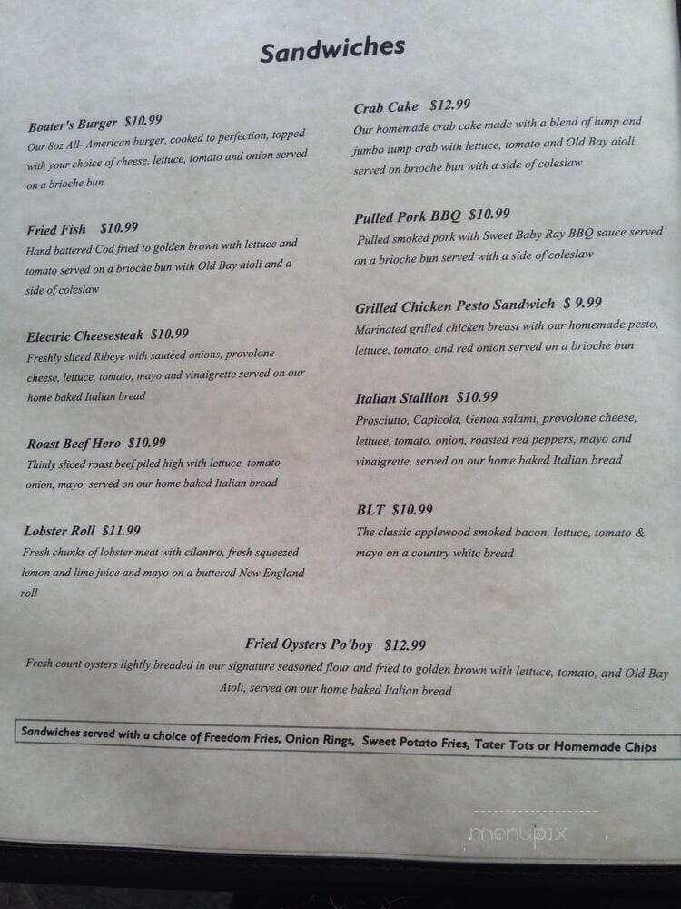 Electric Palm Restaurant - Woodbridge, VA menu_pic
