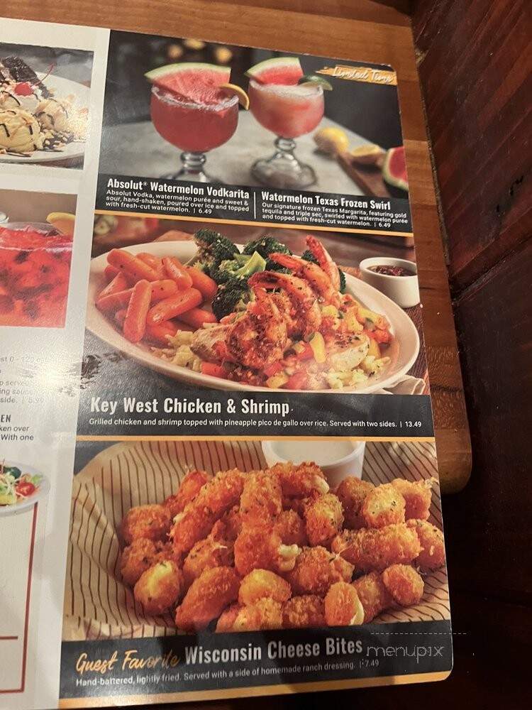 Cheddar's - Fort Smith, AR menu_pic