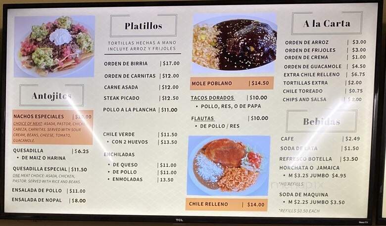 Birrieria Los Torres - Los Angeles, CA menu_pic