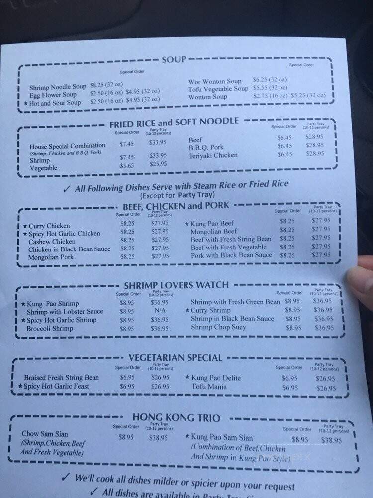 Tasty Goody - Long Beach, CA menu_pic