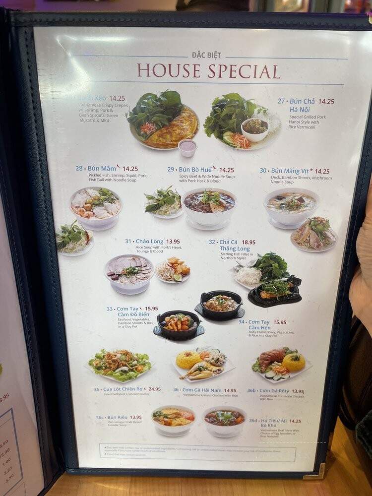 Hai Duong - Falls Church, VA menu_pic