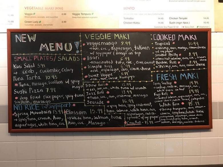 Happy Maki - Conshohocken, PA menu_pic