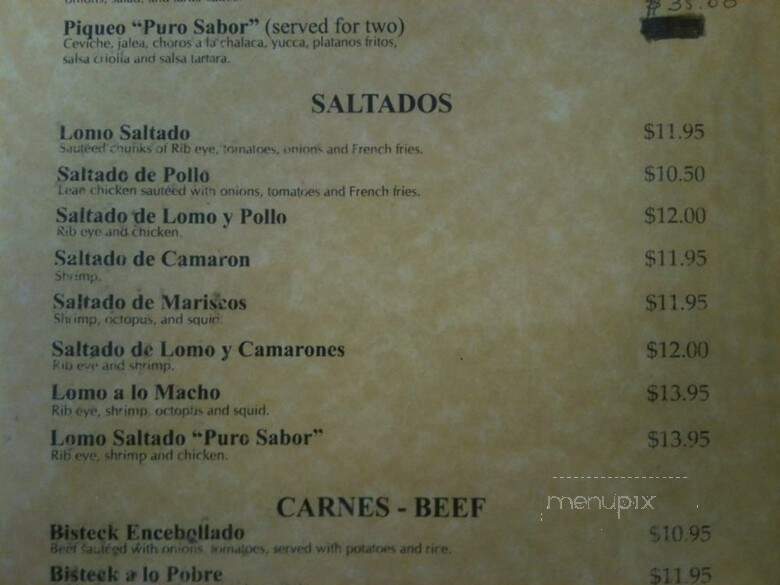 Puro Sabor Peruvian Restaurant - Van Nuys, CA