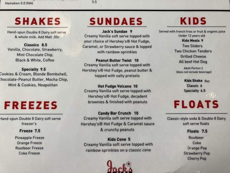 Jack's Prime - San Mateo, CA menu_pic