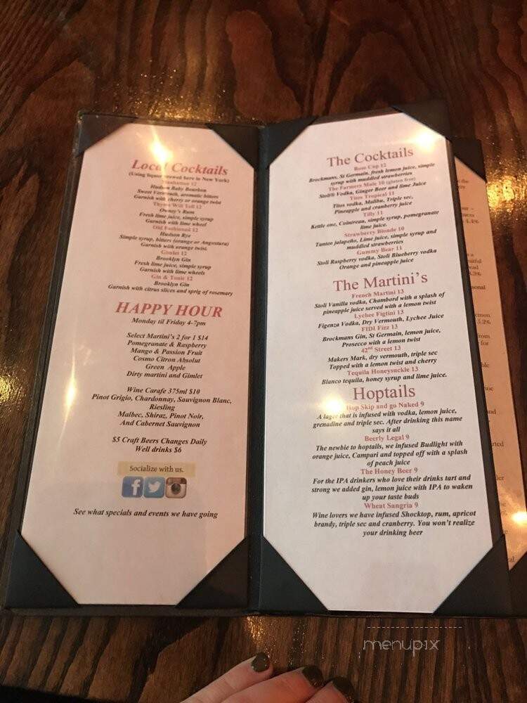 One Ten John - New York, NY menu_pic