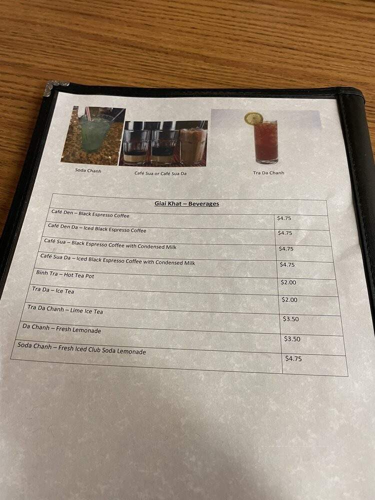 Pho 99 - Salt Lake City, UT menu_pic
