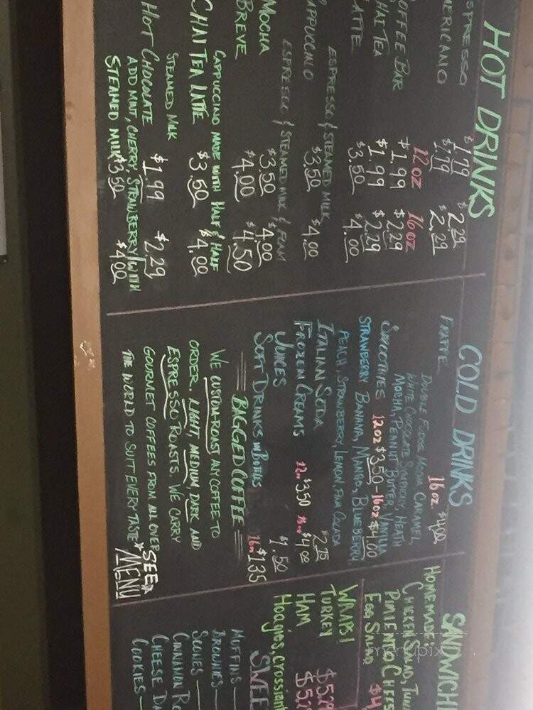 Caffiene Addicts - Ringgold, GA menu_pic