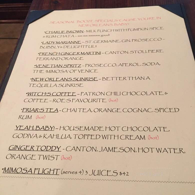 Red Gravy - New Orleans, LA menu_pic
