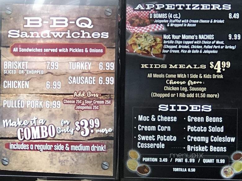King Enterprize Cafe & Bar Bq - San Antonio, TX menu_pic