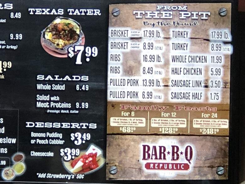 King Enterprize Cafe & Bar Bq - San Antonio, TX menu_pic