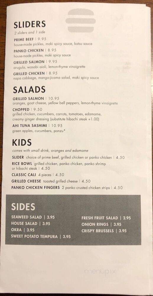 Maki Fresh - Birmingham, AL menu_pic