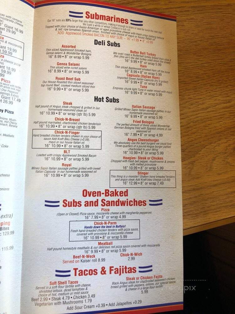 Chick-n-Pizza Works - Cheektowaga, NY menu_pic