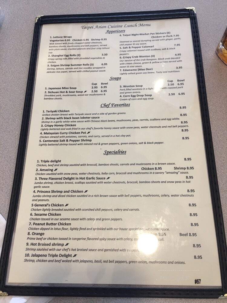 Lings - Omaha, NE menu_pic