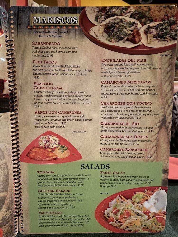 Rancho Chico - Stuart, FL menu_pic