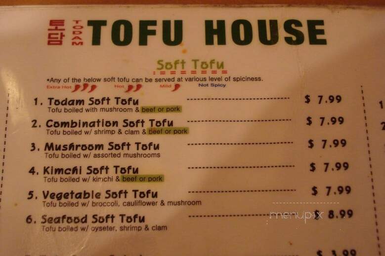 Tadam Tofu House - Salinas, CA