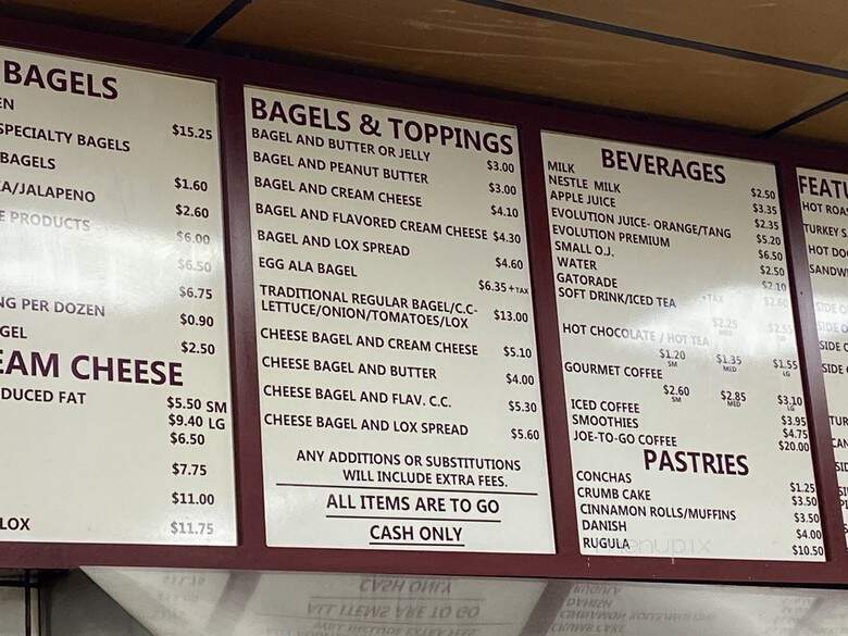 Western Bagel Baking - Van Nuys, CA menu_pic