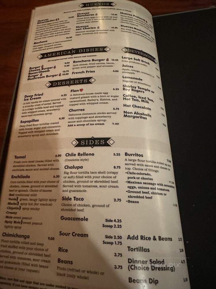 Pasion Tequila - Bothell, WA menu_pic