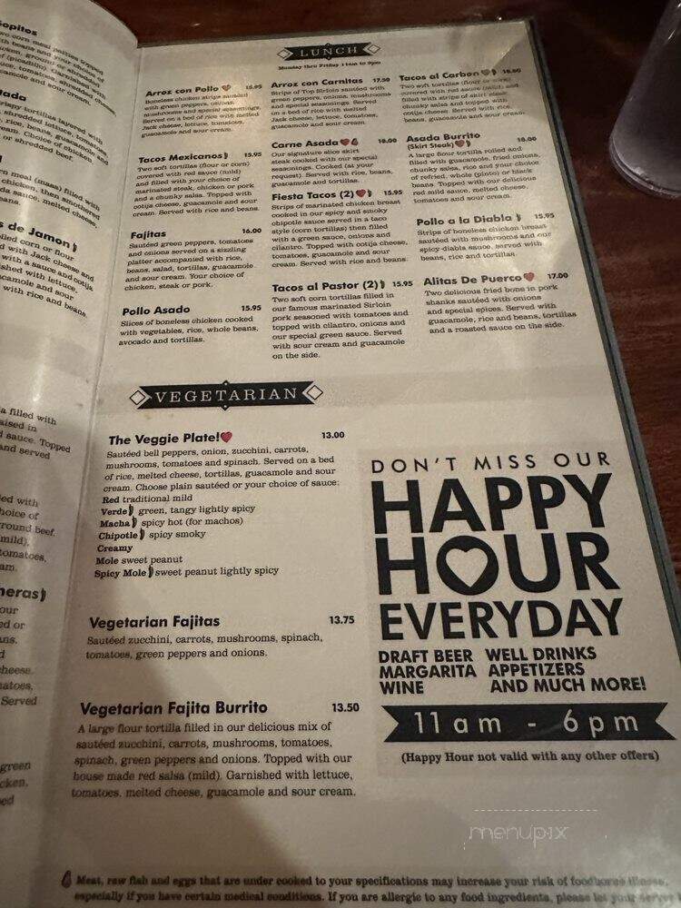 Pasion Tequila - Bothell, WA menu_pic