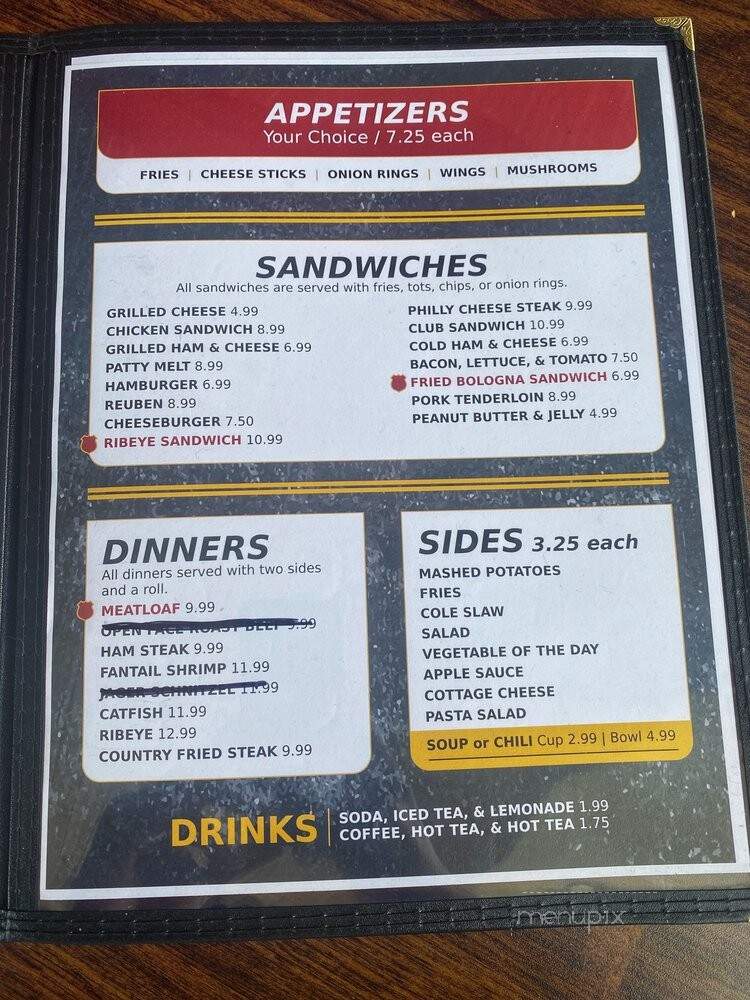 Cabaret - Saint Robert, MO menu_pic