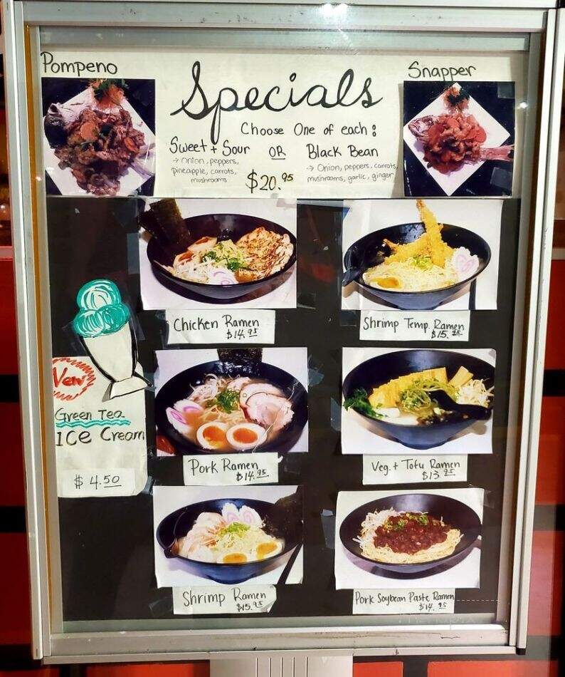 U-Sushi Japanese & Thai - Pembroke Pines, FL menu_pic