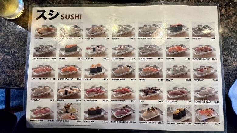 Sushi World - Cypress, CA menu_pic