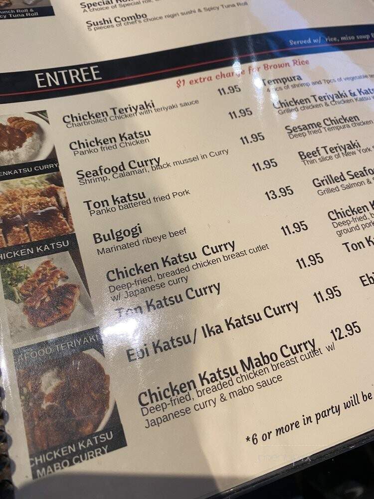 Chopstix Too Sushi & Teriaki - San Diego, CA menu_pic