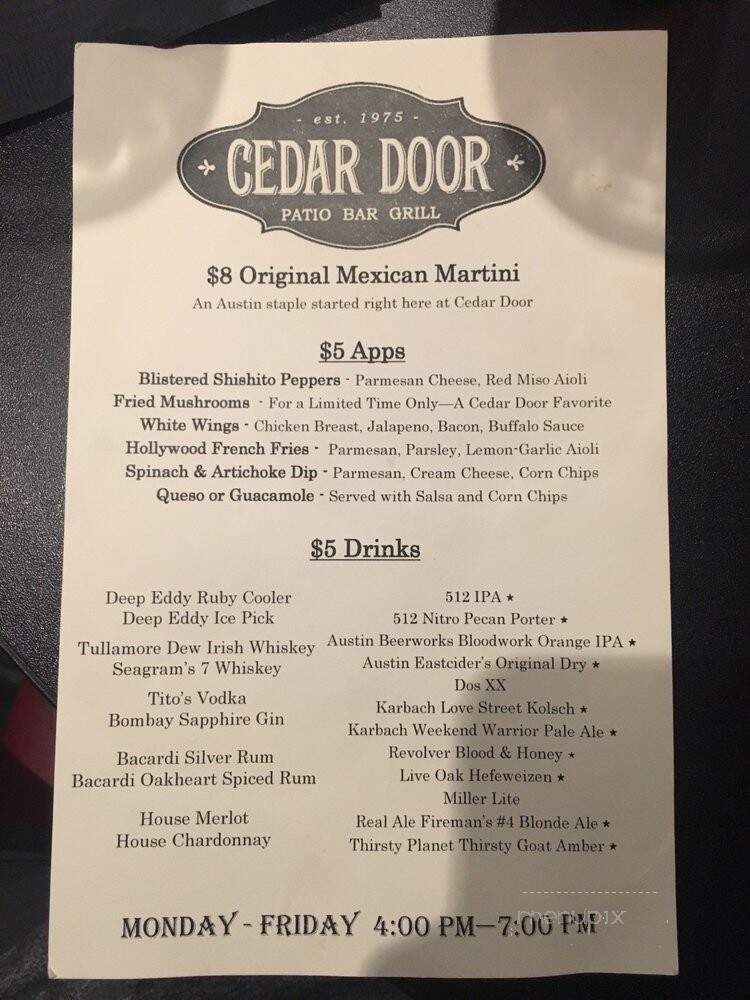 Cedar Door - Austin, TX