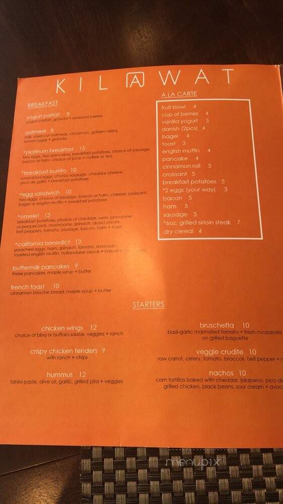 KILAWAT - Las Vegas, NV menu_pic