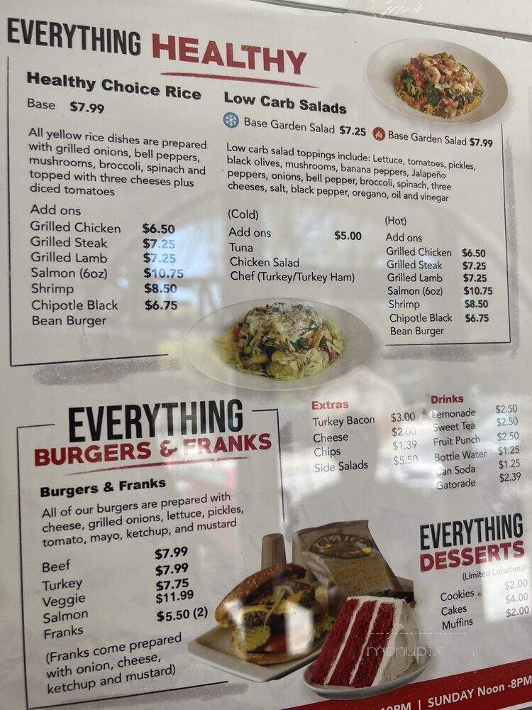 Mr Everything Cafe - Atlanta, GA menu_pic