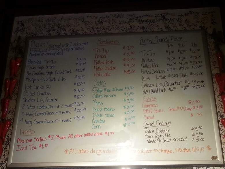Phat Matt's - Oakland, CA menu_pic