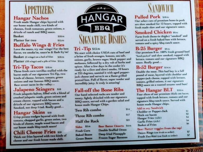 Hanger Cafe - Merced, CA