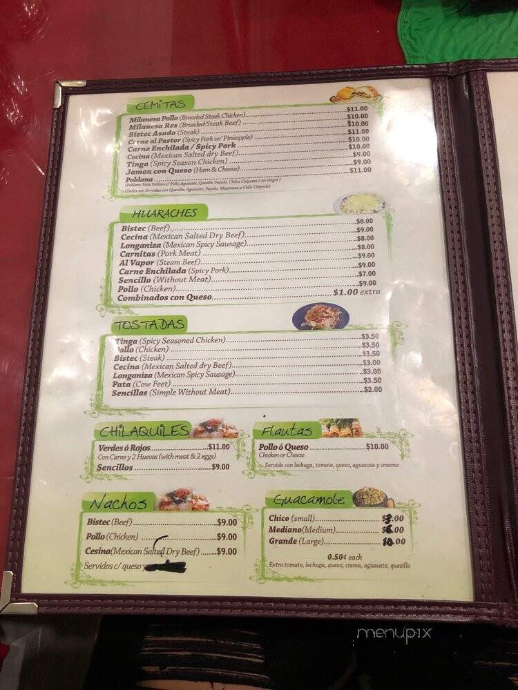 Taqueria Puebla - Staten Island, NY menu_pic