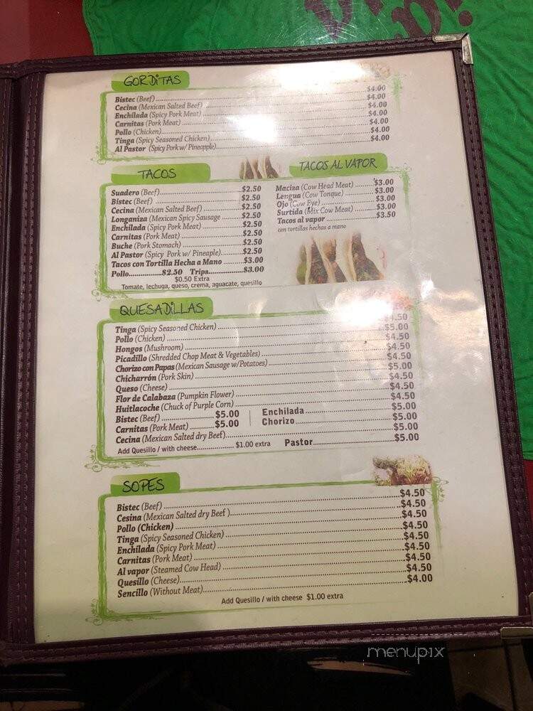 Taqueria Puebla - Staten Island, NY menu_pic