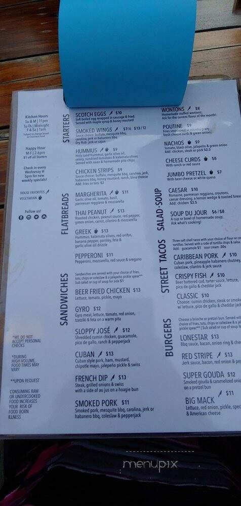 Mackenzie - Minneapolis, MN menu_pic